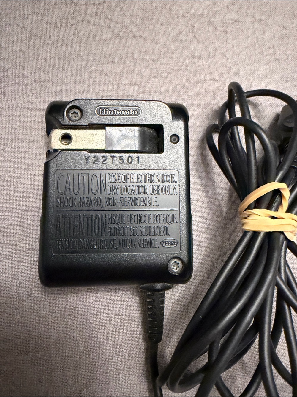 Authentic OEM Nintendo Game Boy Advance GBA SP DS Orig Charger NTR-002 JPN/USA
